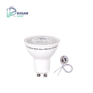 لامپ ال‌ای‌دی هالوژنی 6 وات SMD سرپیچ GU10 - سوکت GU10