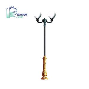 پایه چراغ دو شاخه مدل آرشام رسام صنعت