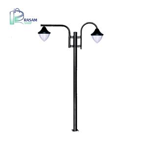 پایه چراغ دو شاخه مدل آفتاب رسام صنعت