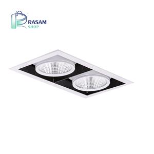 چراغ توکار طرح اوربیتال دوخانه