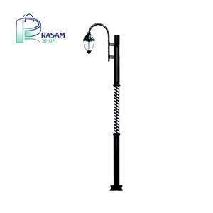 پایه چراغ تک شاخه مدل بلور رسام صنعت