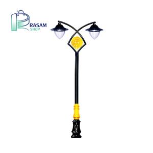 پایه چراغ دو شاخه مدل ترنم رسام صنعت