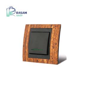 کلید تک پل مسی مشکی مدل سیلور دلند الکتریک