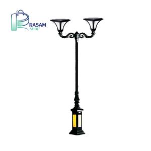 پایه چراغ دو شاخه مدل سایان رسام صنعت