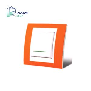 کلید تک پل نارنجی لمینیتی مدل سیلور دلند الکتریک