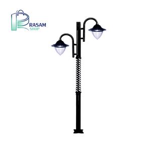 پایه چراغ دو شاخه مدل پاییز رسام صنعت