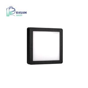 چراغ روکار رونا 15 در 15 روکار 20 وات بدنه مشکی پارس شعاع توس